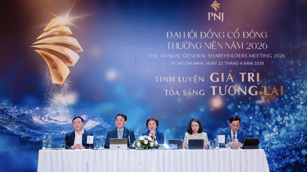 Đại hội đồng cổ đông thường niên của PNJ năm 2026. Ảnh: NHUNG NGUYỄN