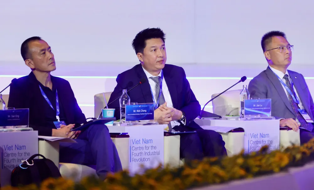 Ông Nick Chong, Trưởng bộ phận Tư vấn Đầu tư, khu vực Đông Nam Á, Tập đoàn Arup phát biểu.jpg
