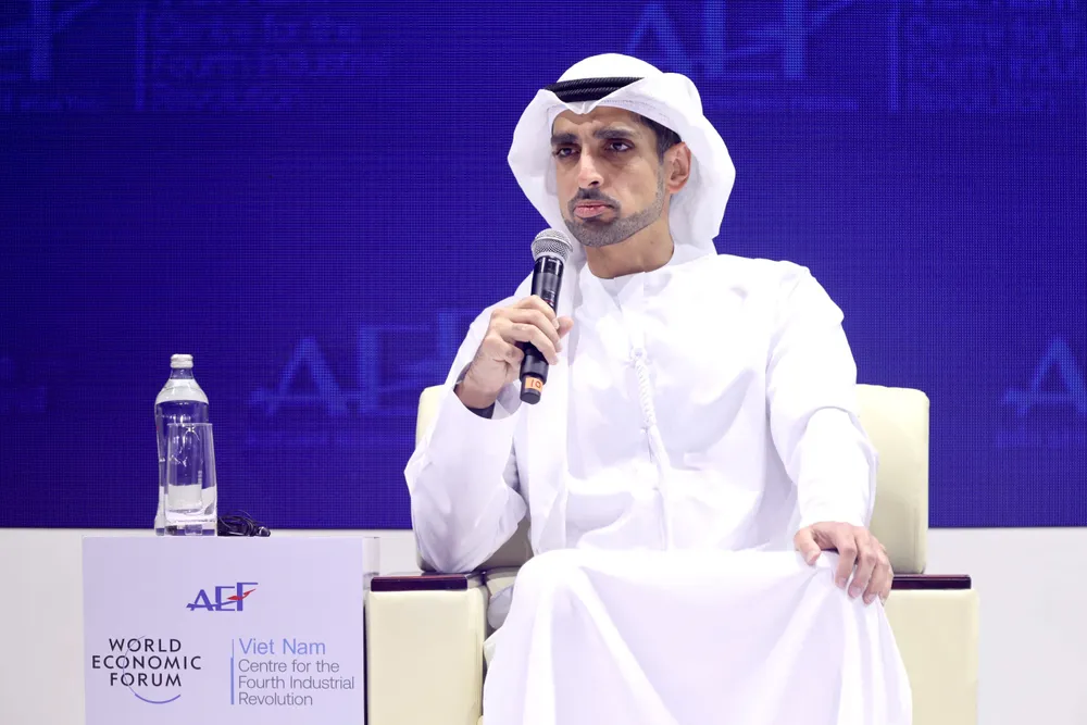 Ông Omran Sharaf, Trợ l‎ý Bộ trưởng Ngoại giao Các tiểu vương quốc Arab thống nhất (UAE) phụ trách Khoa học và Công nghệ tiên tiến.jpg