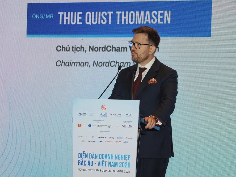 Ông Thue Quist Thomasen, Chủ tịch Hiệp hội Doanh nghiệp Bắc Âu tại Việt Nam (NordCham Vietnam).jpg