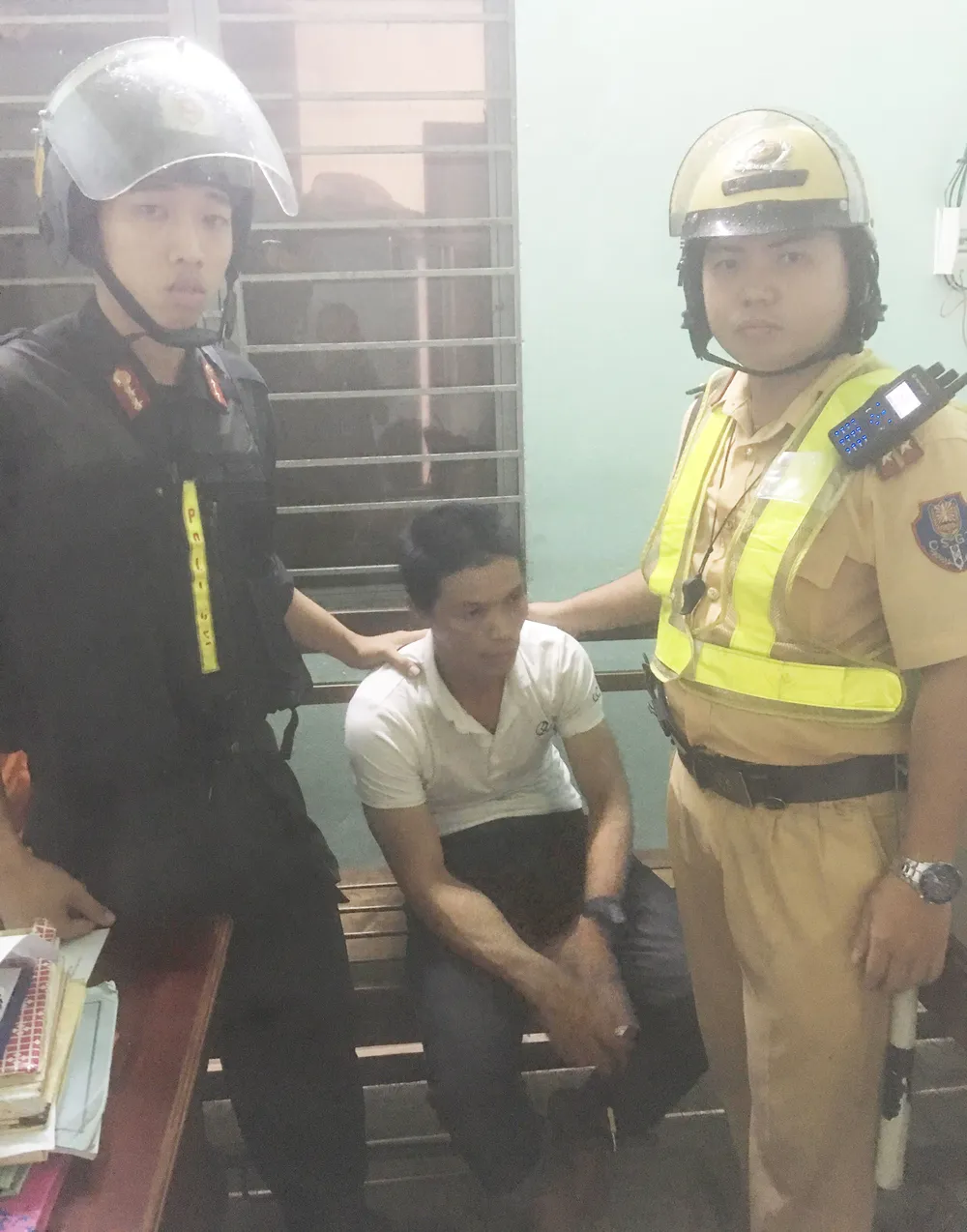 CSGT lần theo định vị bắt tên trộm nghiện ma tuý ảnh 1