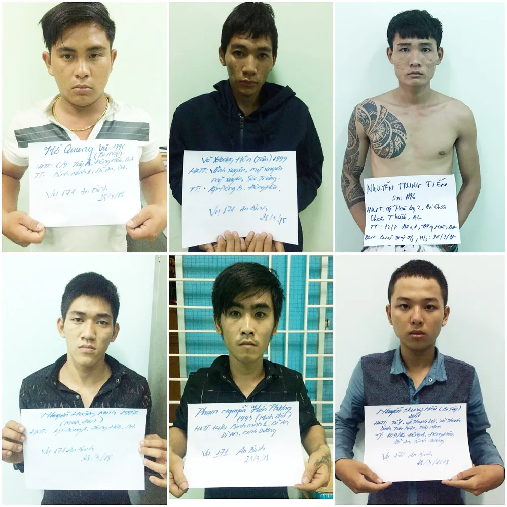 Triệt phá băng cướp không nghề nghiệp nghiện ma túy ở vùng giáp ranh TPHCM ảnh 1