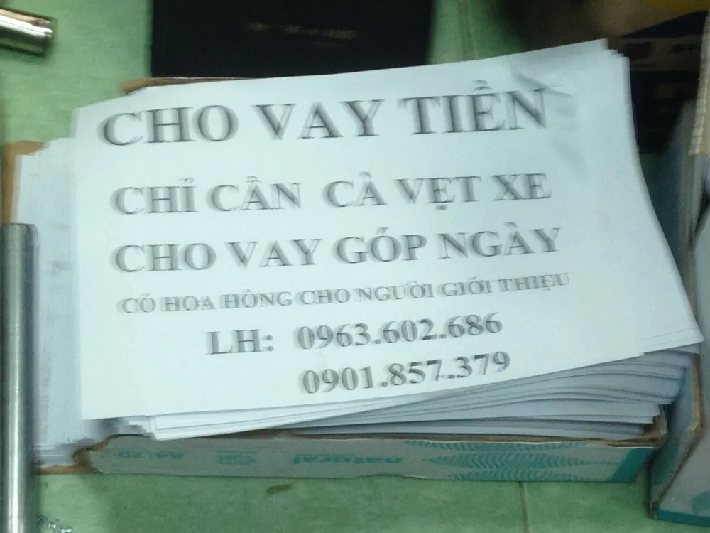 Giang hồ núp bóng công ty cho vay tín dụng  ảnh 1