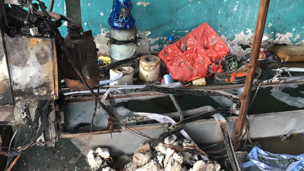 Cận cảnh vụ cháy xưởng tái chế phế liệu ở Bình Chánh, TPHCM ảnh 5