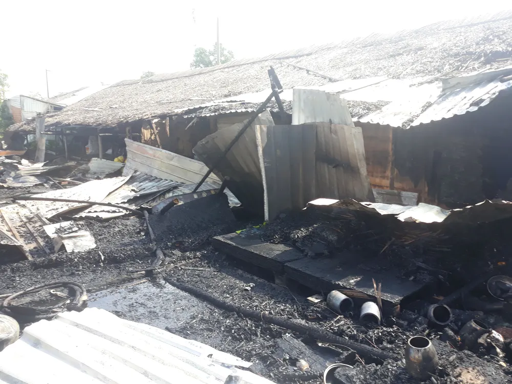 VIDEO: Hỏa hoạn thiêu rụi khu lán tạm của công nhân ảnh 5