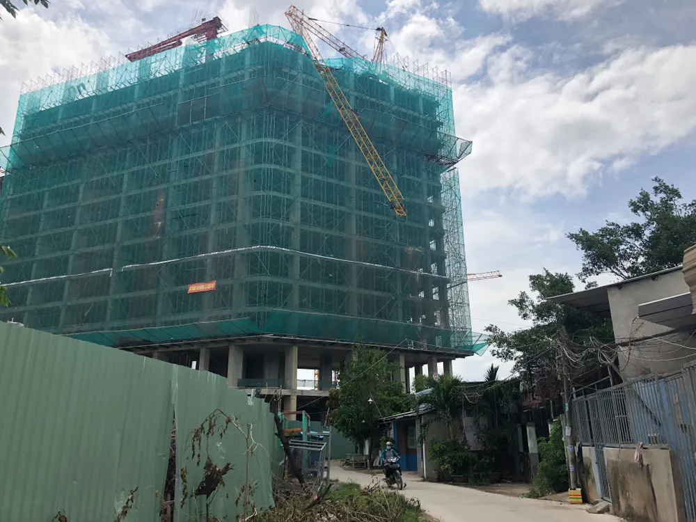 Gãy trục cần cẩu dự án Topaz Elite ở TPHCM ảnh 6