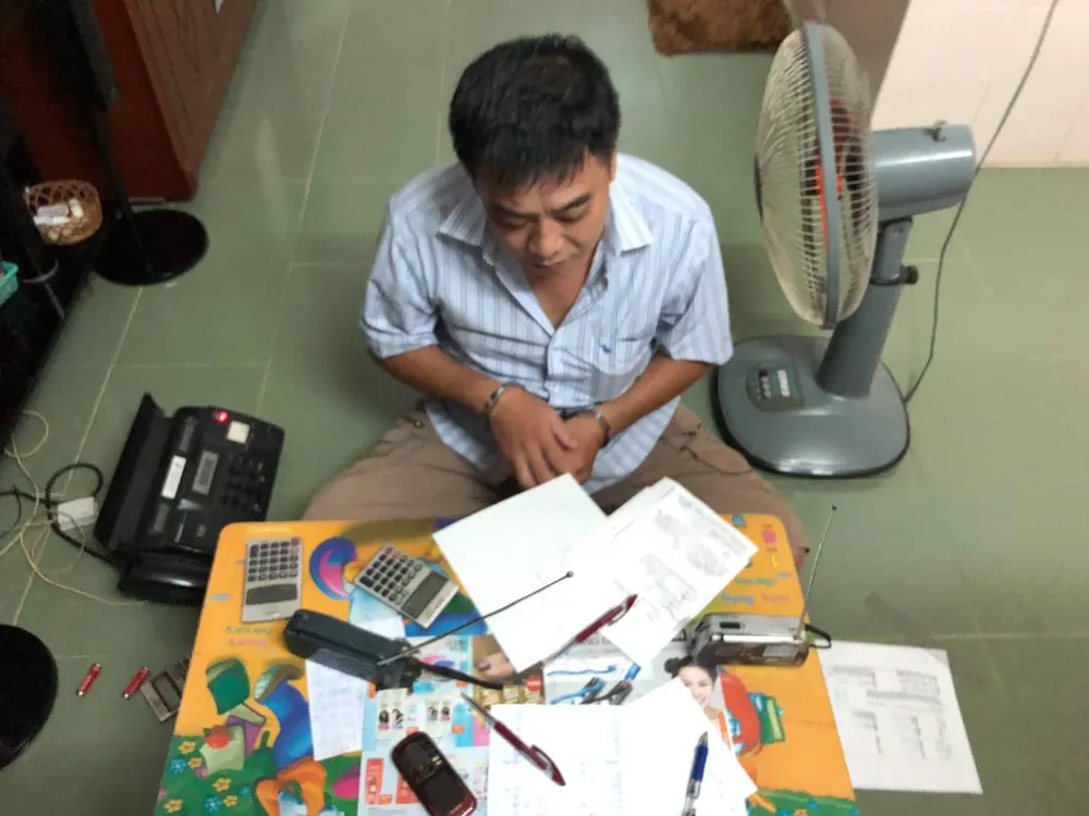 Triệt phá đường dây thầu đề liên quận huyện tại TPHCM ảnh 1