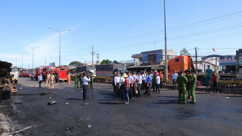 Khởi tố vụ xe bồn chở xăng chạy gần 100 km/giờ gây cháy làm 6 người chết ảnh 3