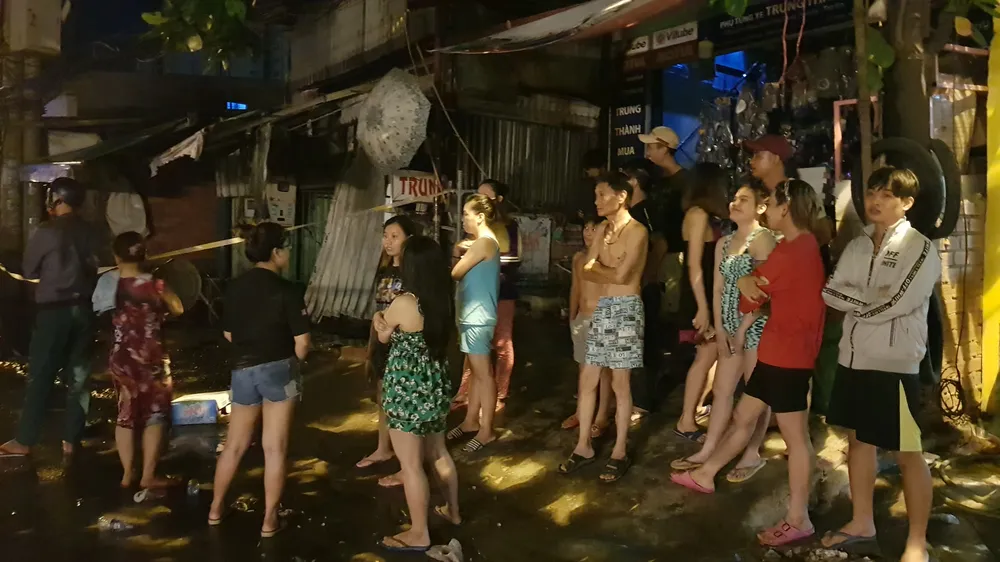 Cháy dãy trọ, một nữ công nhân tử vong ảnh 4