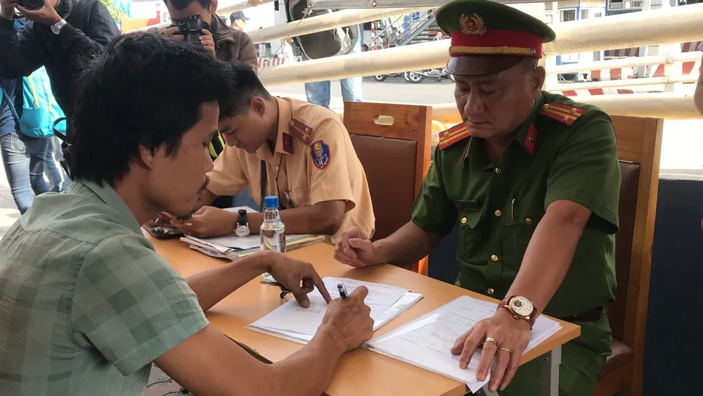 Tài xế container dương tính với chất ma túy ở cảng Cát Lái ảnh 4