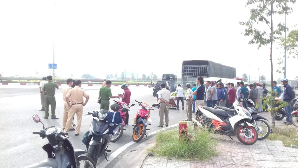 Va chạm với xe tải ngày giáp tết, nam công nhân tử vong ảnh 2