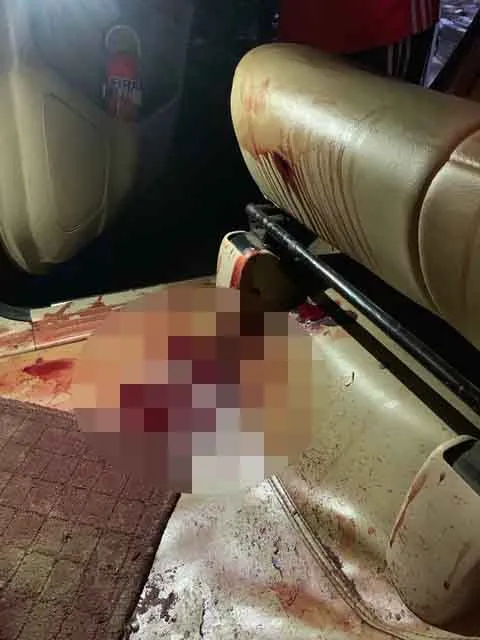 Nhóm “giang hồ” dùng súng, mã tấu truy sát khiến 2 người bị thương ở quán cà phê ảnh 1