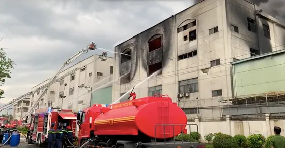 Thông tin mới nhất về vụ cháy ở KCN Việt Hương ảnh 1
