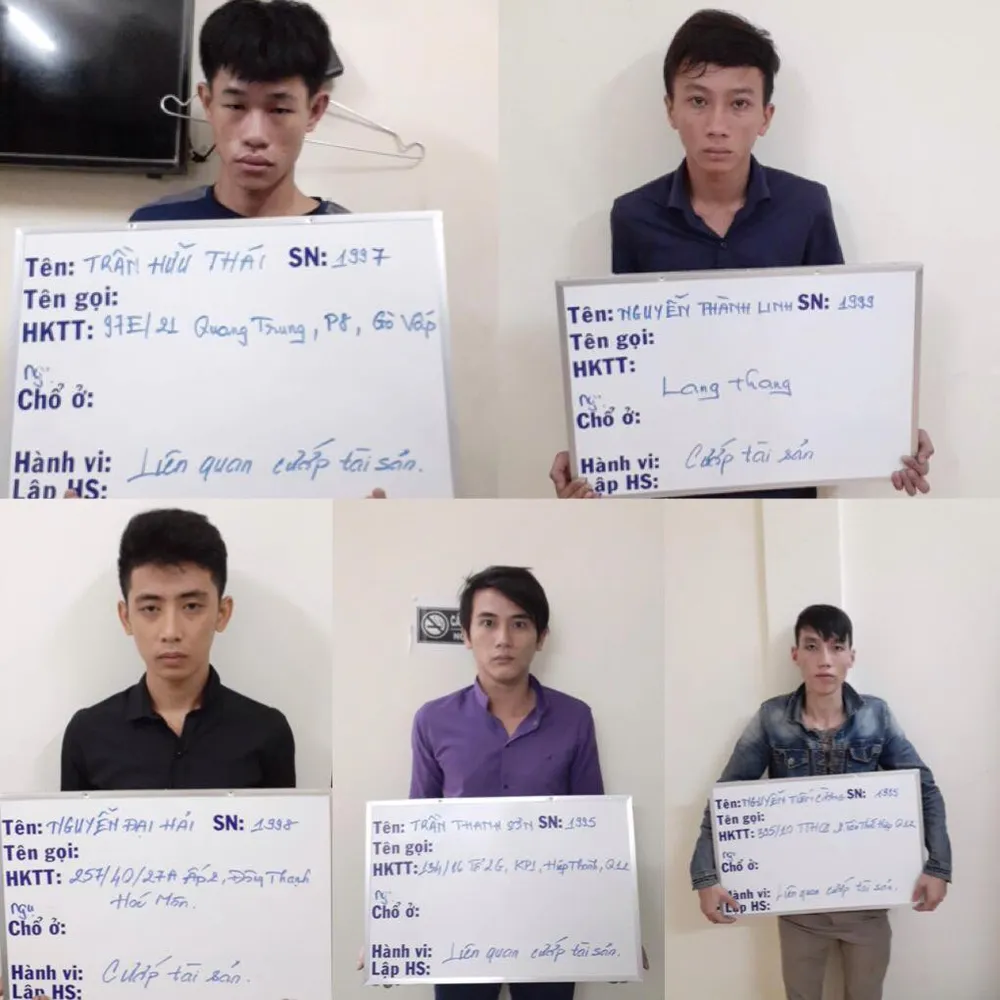 Bắt băng nhóm nghiện ma túy chuyên đi trộm cắp và cướp tài sản ở vùng ven ảnh 1