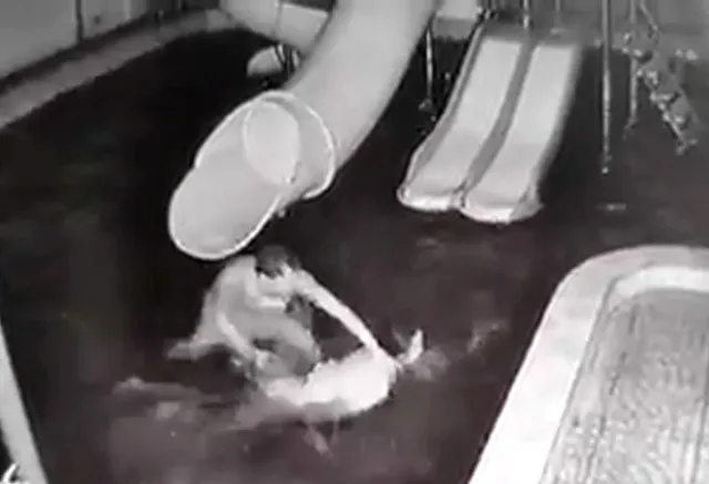 Hình ảnh vụ việc được camera ghi lại