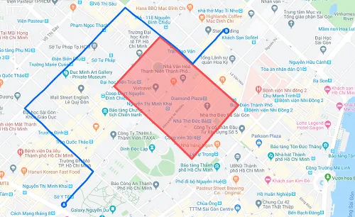  Hạn chế lưu thông qua khu vực diễn tập xử lý tình huống an ninh trật tự tại TPHCM ảnh 2