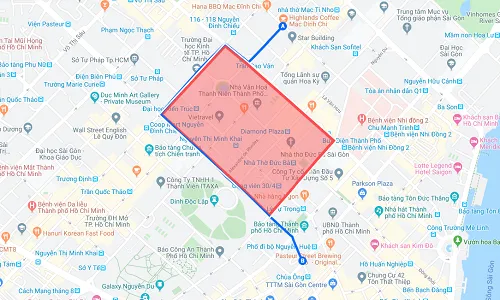  Hạn chế lưu thông qua khu vực diễn tập xử lý tình huống an ninh trật tự tại TPHCM ảnh 5