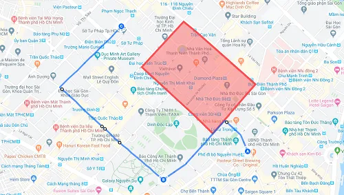  Hạn chế lưu thông qua khu vực diễn tập xử lý tình huống an ninh trật tự tại TPHCM ảnh 8