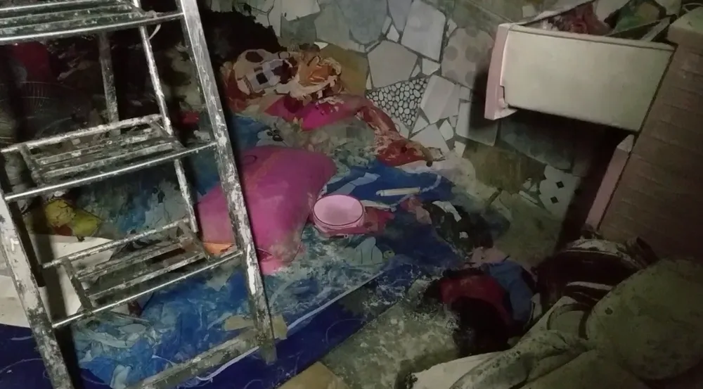 Hiện trường vụ việc. Ảnh: CHÍ THẠCH 