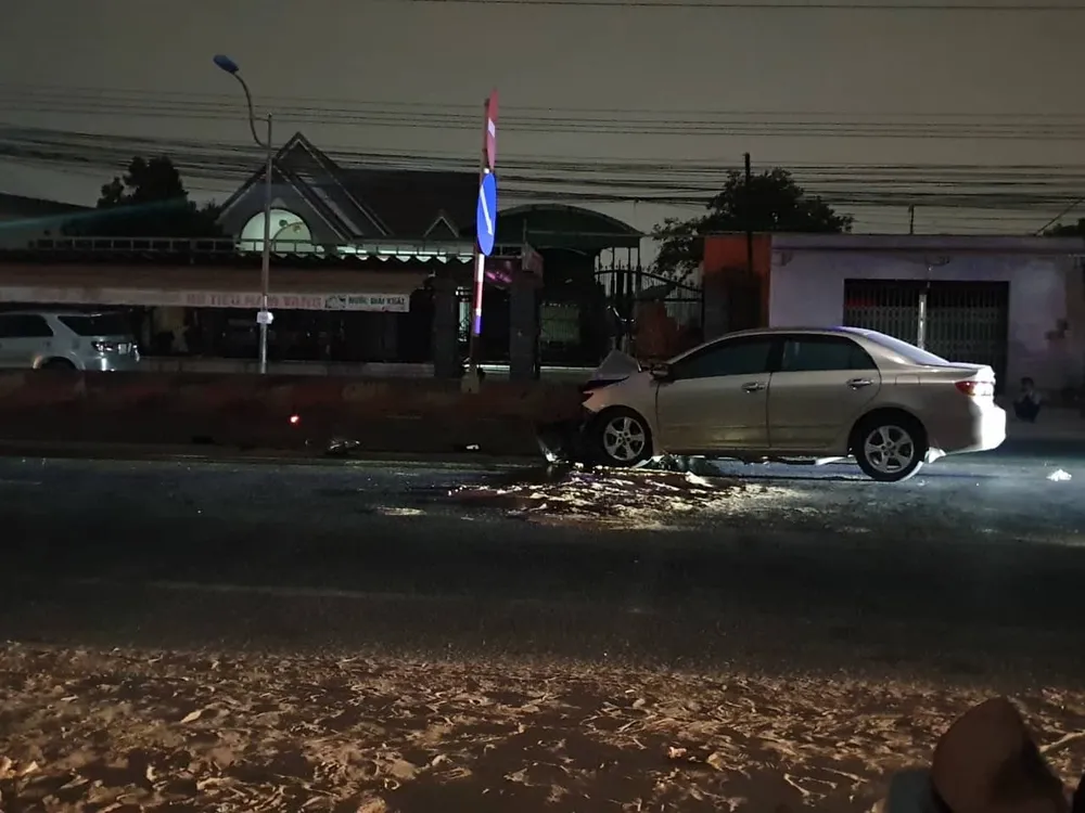 Bình Dương: Bốn vụ TNGT khiến 4 người tử vong trong đêm ảnh 1