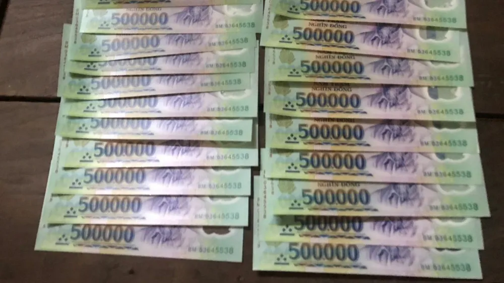 Bắt nhóm thanh niên sản xuất, lưu hành tiền giả, tàng trữ ma túy, súng  ảnh 1