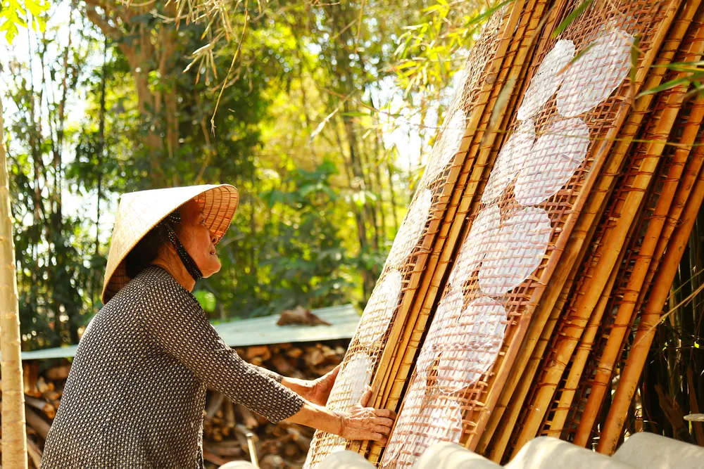 Trăm năm làng nghề bánh tráng An Ngãi ảnh 14