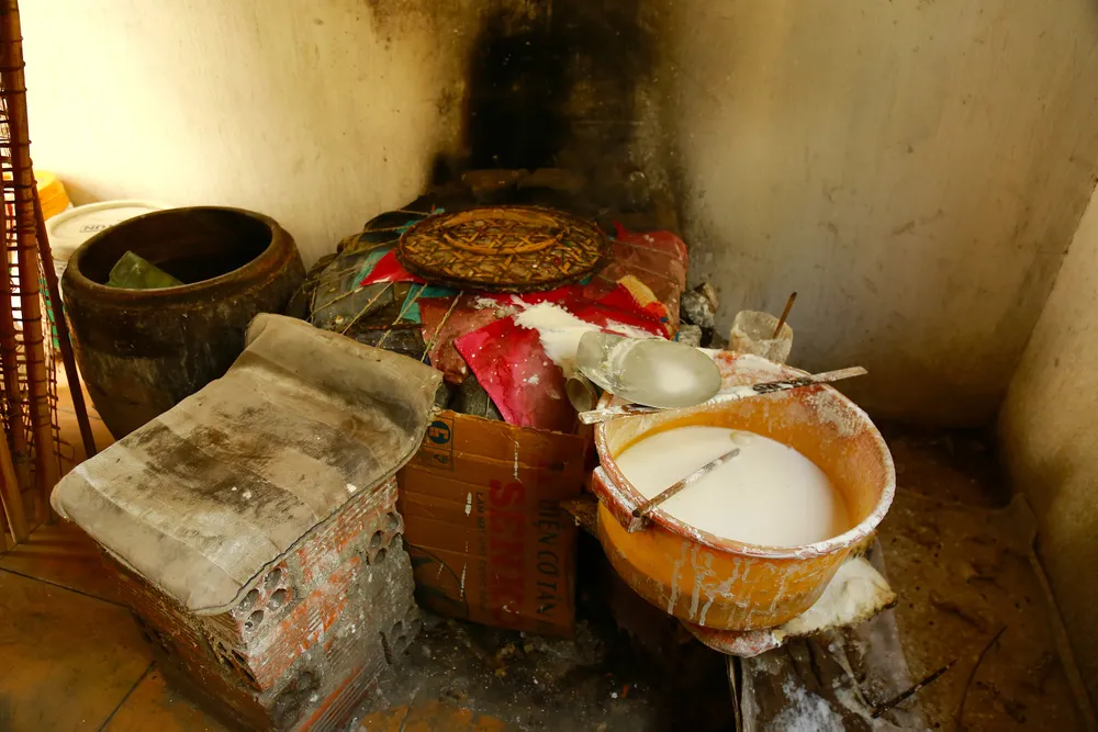 Trăm năm làng nghề bánh tráng An Ngãi ảnh 3