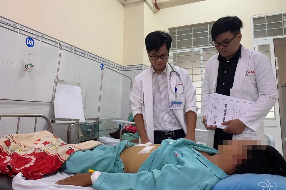 Bệnh nhân đã được phẫu thuật cứu sống