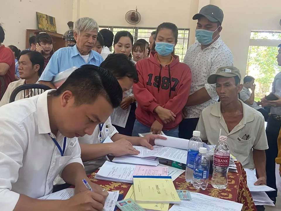 148 hộ dân nhận gần 177 tỷ đồng tiền bồi thường dự án Sân bay Long Thành ảnh 2