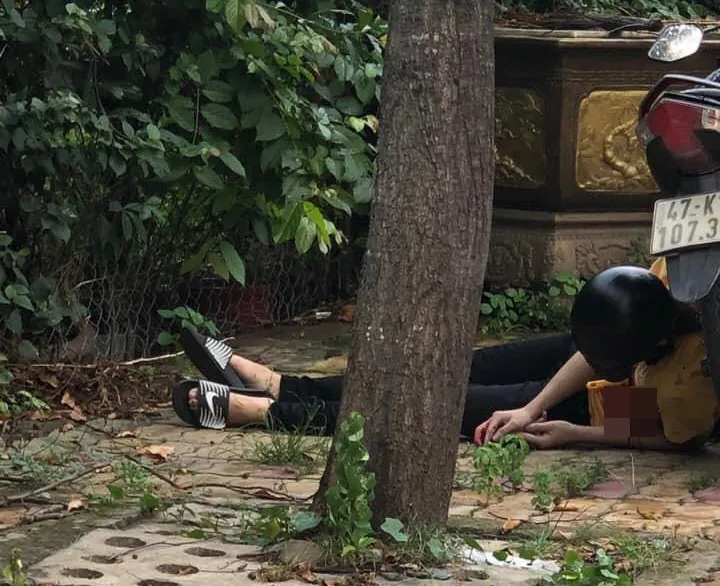 Hiện trường vụ việc. Ảnh: C.T