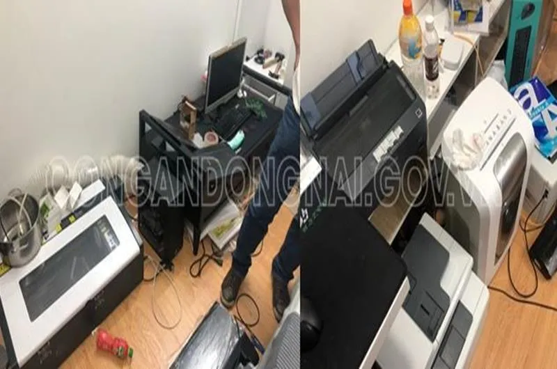 Phá đường dây mua bán, sản xuất giấy tờ giả quy mô lớn  ảnh 1