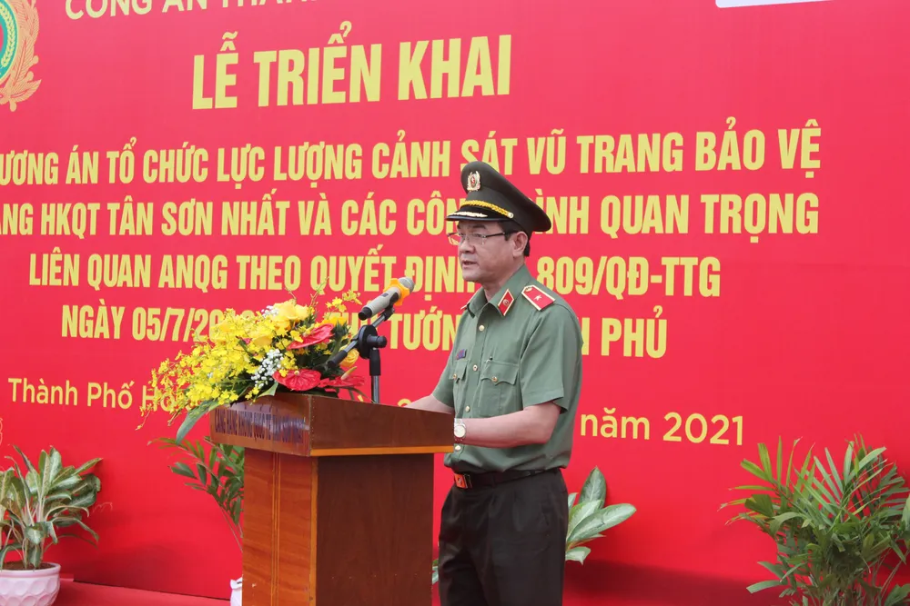 Đảm bảo tuyệt đối an ninh, trật tự tại Cảng hàng không quốc tế Tân Sơn Nhất ảnh 1