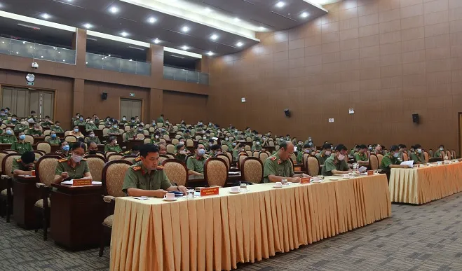 Đảm bảo an ninh trật tự phục vụ bầu cử đại biểu Quốc hội khóa XV và HĐND các cấp ảnh 2