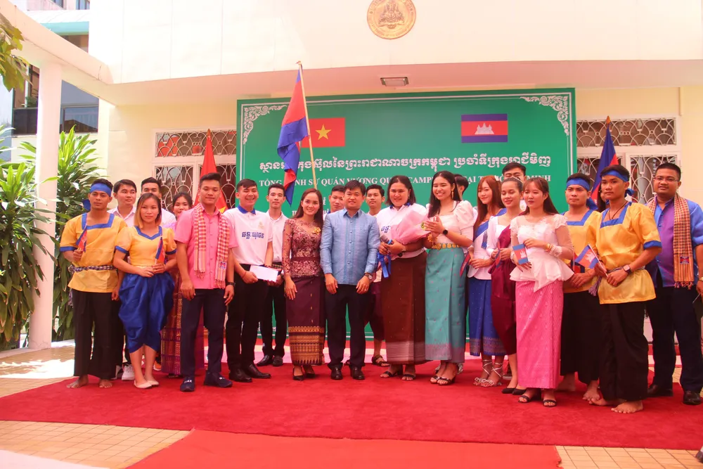 Tổ chức ngày Văn hoá dân tộc của người Khmer tại Tổng lãnh sự quán Campuchia ở TPHCM ảnh 1