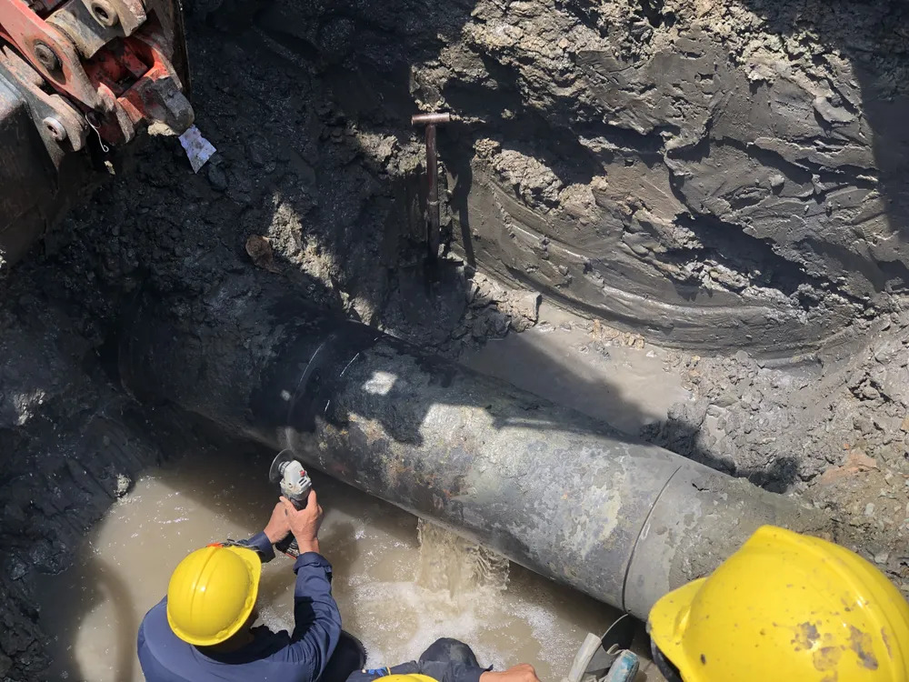 “Hố tử thần” xuất hiện trên đường Huỳnh Tấn Phát, quận 7 ảnh 2