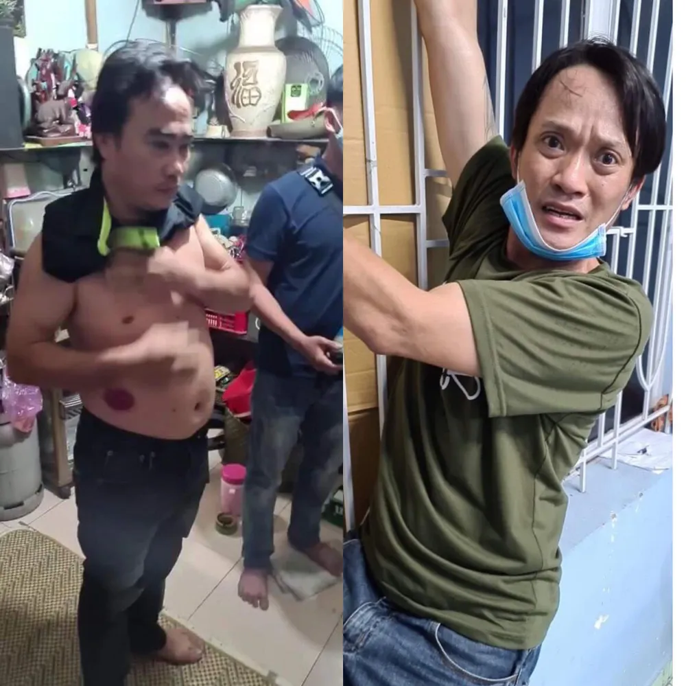 Bắt 2 “bợm nhậu” chuyên giả vờ mua rồi cướp bia của các cửa hàng ở TP Thủ Đức ảnh 1