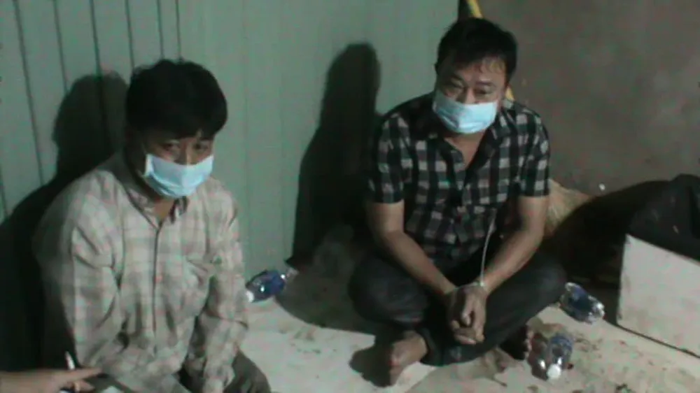 Triệt phá sòng bạc, tạm giữ 38 đối tượng ở huyện Nhà Bè ảnh 1