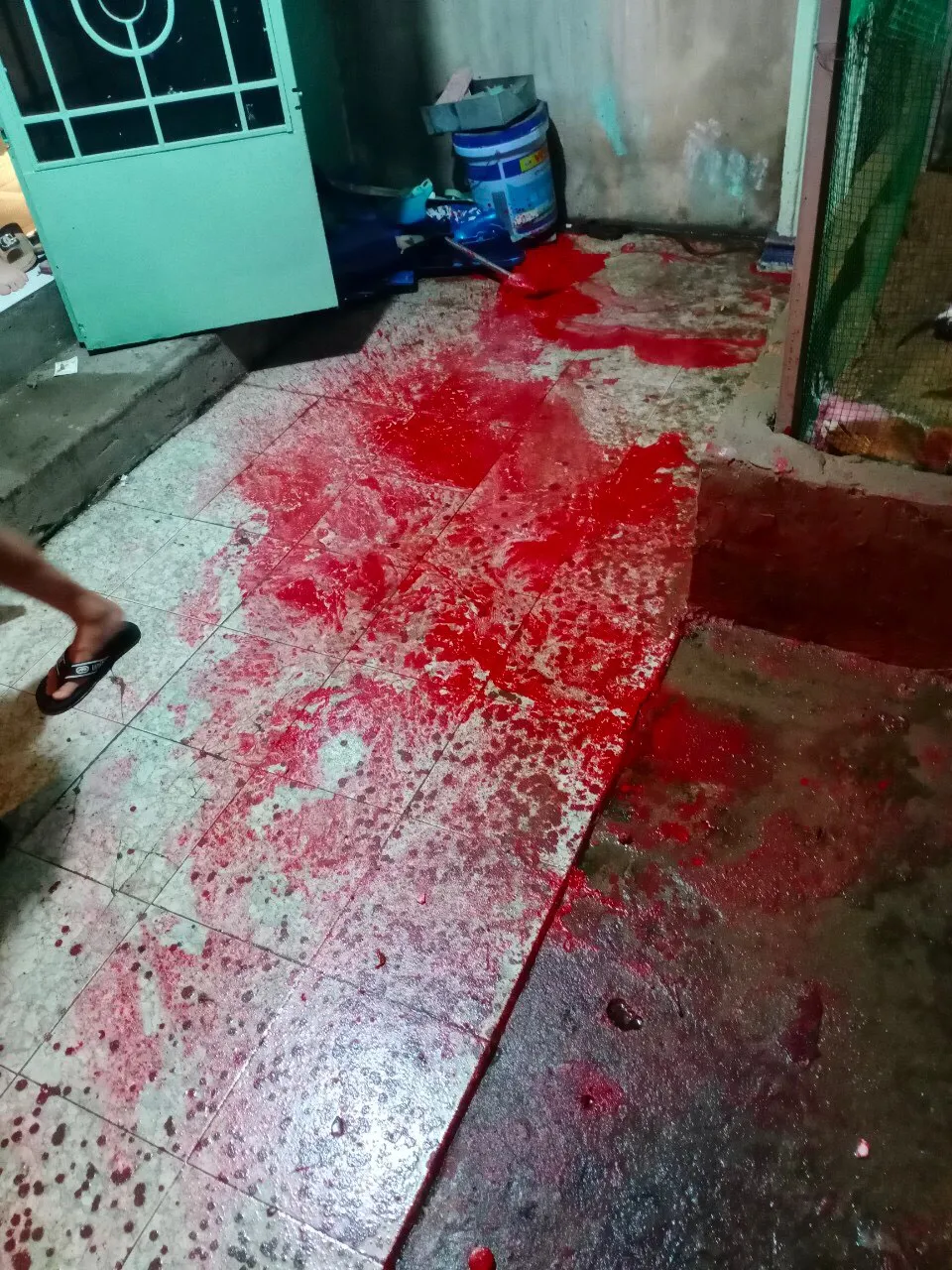 Một gia đình ở TP Thủ Đức liên tục bị đe doạ, tạt sơn ảnh 2