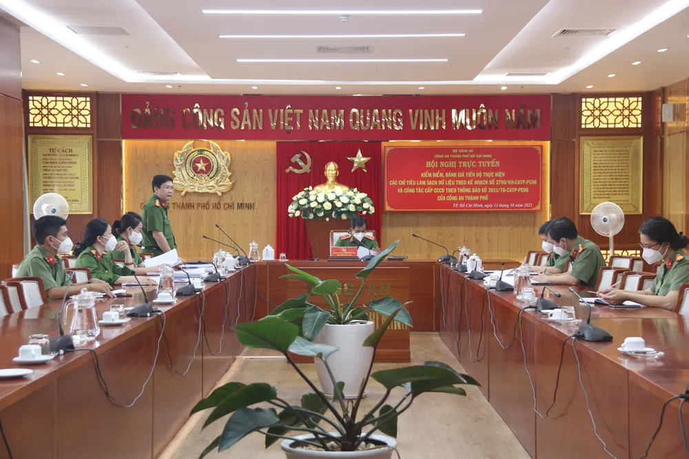 Quang cảnh buổi hội nghị. Ảnh: CA