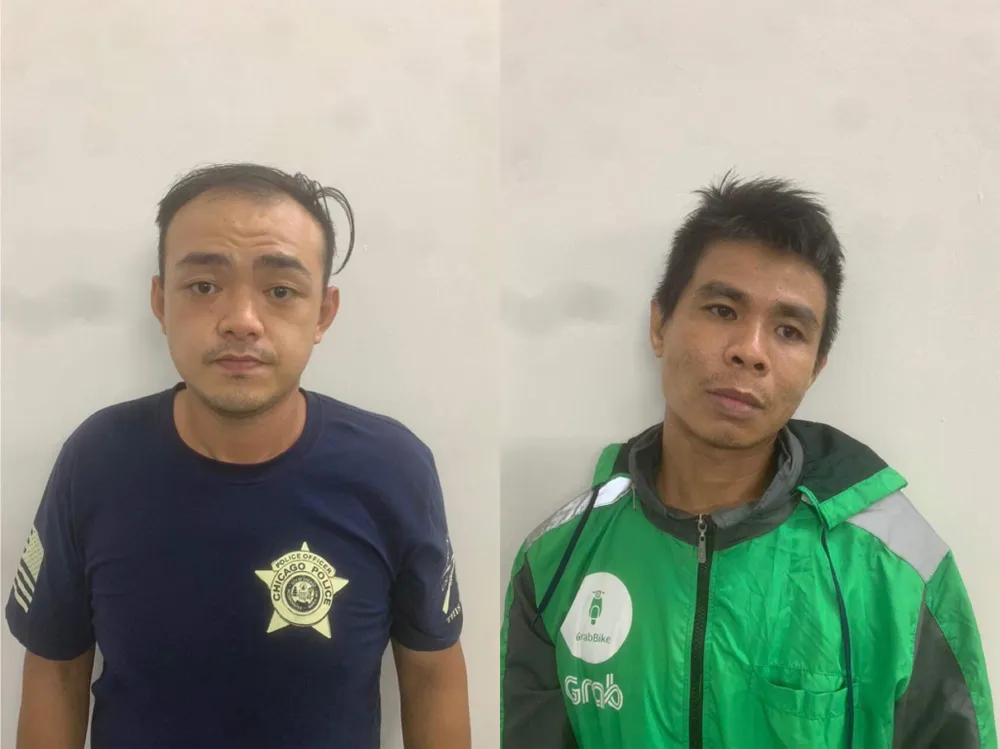 Bắt 2 đối tượng chuyên trộm cắp tài sản ở cửa hàng tiện lợi ảnh 1