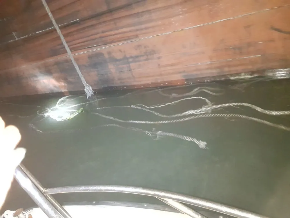 Khẩn trương tìm kiếm người mất tích trong vụ chìm sà lan ở huyện Cần Giờ ảnh 1