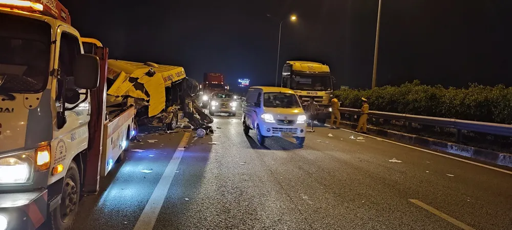 Tai nạn trên cao tốc TPHCM – Long Thành – Dầu Giây, 5 người thương vong ảnh 1