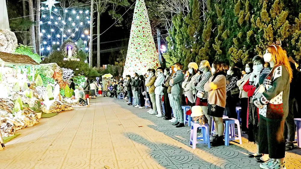 Người dân TPHCM vui đón Giáng sinh ảnh 14