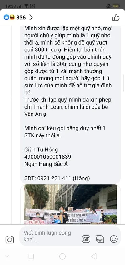 Gia đình bé gái 8 tuổi bị bạo hành dẫn tới tử vong lên tiếng về thông tin kêu gọi quyên góp ảnh 2