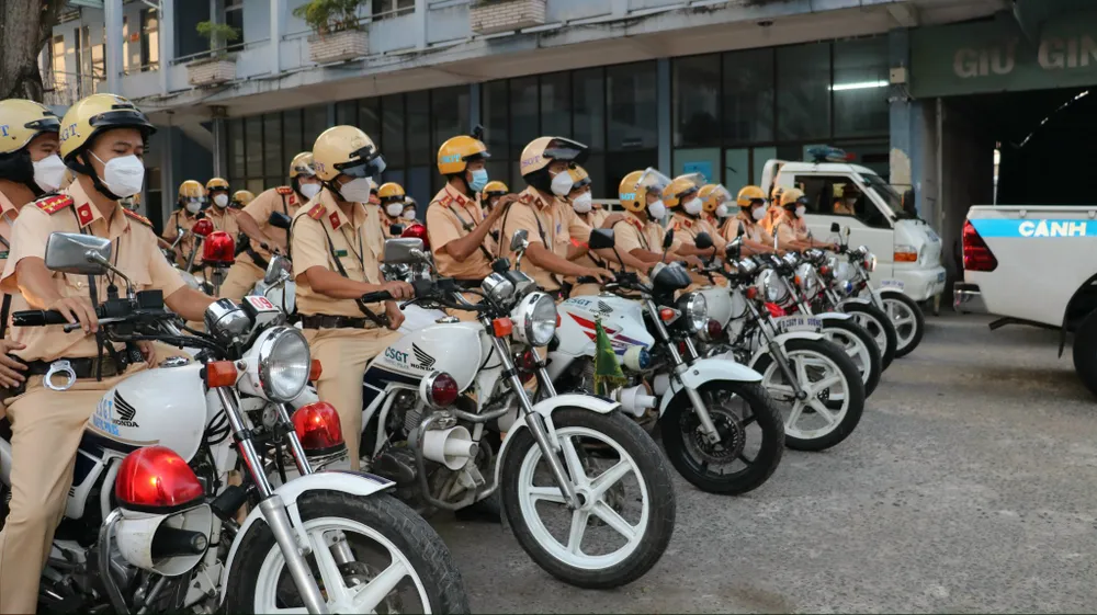 Cao điểm tập trung kéo giảm tai nạn, ùn tắc giao thông ở TPHCM dịp Tết Nguyên đán Nhâm Dần 2022