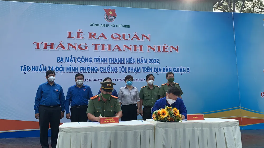 Công an TPHCM ra quân Tháng Thanh niên ảnh 3