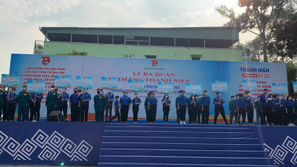 Công an TPHCM ra quân Tháng Thanh niên ảnh 2