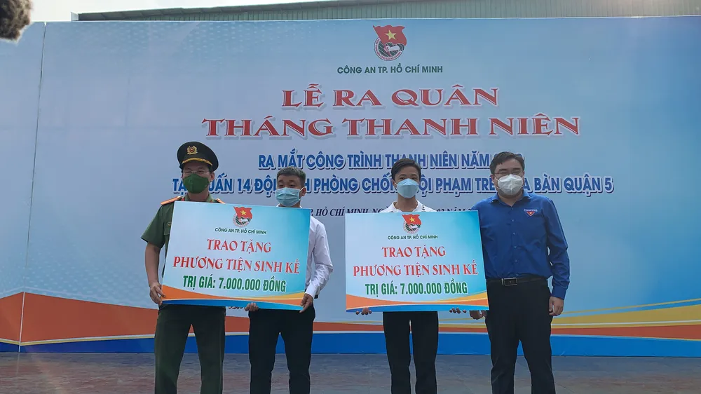 Công an TPHCM ra quân Tháng Thanh niên ảnh 4