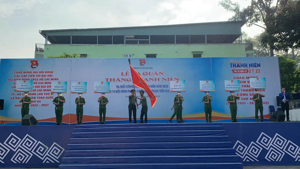 Công an TPHCM ra quân Tháng Thanh niên ảnh 5