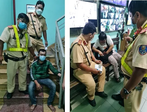 CSGT TPHCM truy đuổi bắt cặp đôi cướp giật ảnh 1